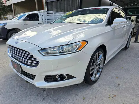 Ford Fusion Titanium Plus usado (2016) color Blanco precio $249,900