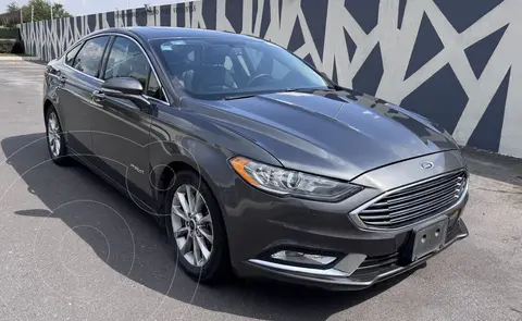 Ford Fusion SE LUX Hibrido usado (2017) color Gris precio $209,000