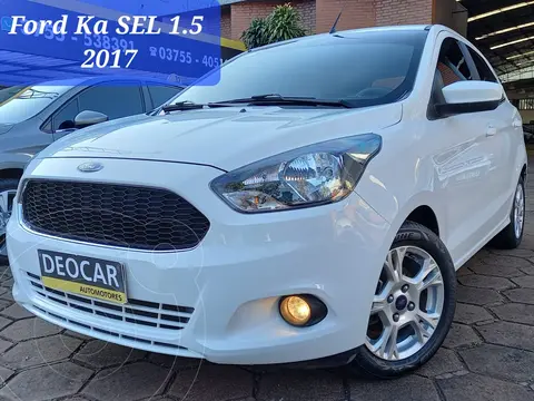 Ford Ka 1.5L SEL usado (2017) color Blanco precio $3.000.000