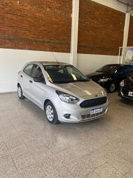 Ford Ka 1.5L S usado (2018) color Gris precio $1.090.000