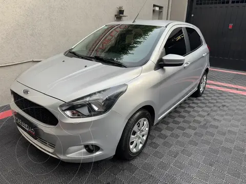 Ford Ka 1.5L S usado (2019) color Gris financiado en cuotas(anticipo $7.000.000)