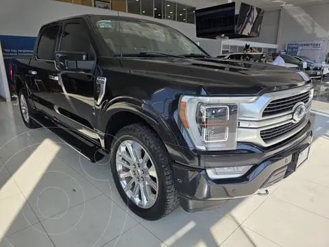 Ford Lobo HEV Limited usado (2022) color Azul financiado en mensualidades(enganche $320,055 mensualidades desde $25,665)