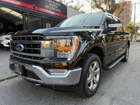 Ford Lobo HEV Limited usado (2023) color Negro financiado en mensualidades(enganche $317,468 mensualidades desde $19,737)