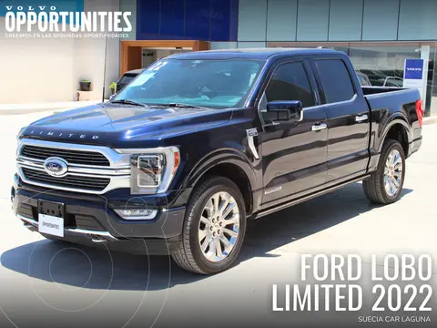 Ford Lobo HEV Limited usado (2022) color Azul precio $990,000