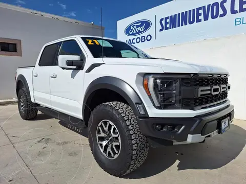 Ford Lobo Raptor CREW CAB 4X4 usado (2021) color Blanco precio $1,680,000