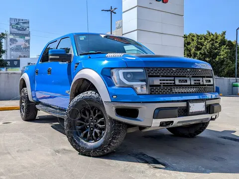 Ford Lobo Raptor Standar usado (2014) color Azul precio $505,000