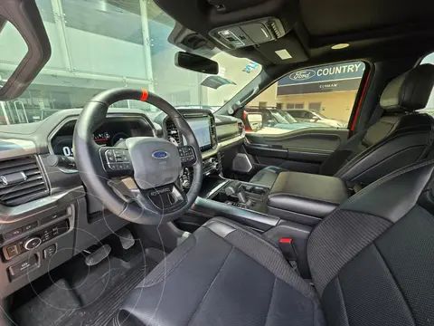 Ford Lobo Raptor High usado (2023) color Naranja precio $1,898,000