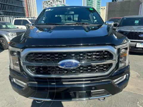 Ford Lobo Platinum 4x4 Cabina Doble usado (2023) color Negro precio $1,298,000