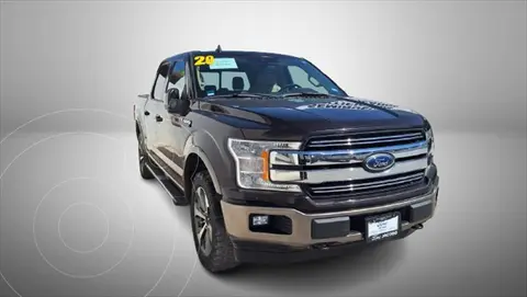 Ford Lobo LARIAT CREW CAB 4X4 3.5L GTDI usado (2020) color Vino vulcano precio $675,000
