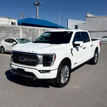 Ford Lobo LIMITED HEV 4X4 CREW CAB 3.5L V6 FHEV usado (2022) color Blanco precio $978,000