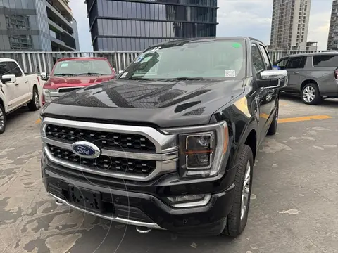 Ford Lobo Platinum Crew Cab 4x4 usado (2022) color Negro precio $1,150,000