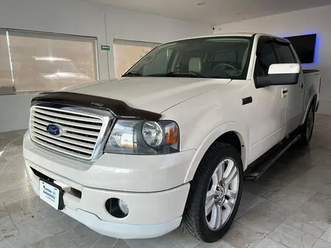 Ford Lobo Lariat Crew Cab 4x4 usado (2008) color Blanco precio $315,000