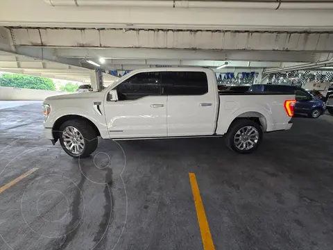 Ford Lobo Lariat Crew Cab 4x4 usado (2021) color Blanco precio $1,259,000