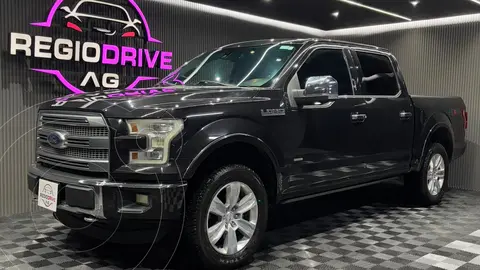 Ford Lobo Platinum 4x4 Cabina Doble usado (2015) color Negro Profundo precio $549,900