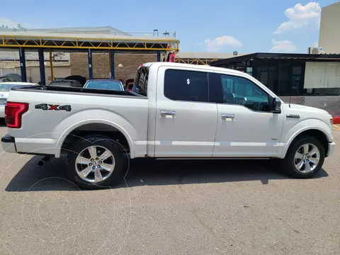 Ford Lobo Platinum 4x4 Cabina Doble usado (2016) color Blanco Platinado precio $640,000
