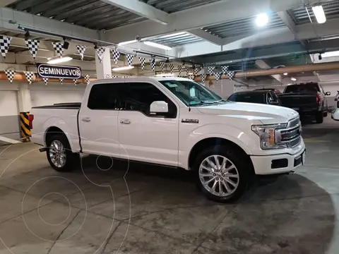 Ford Lobo Limited usado (2018) color Perla financiado en mensualidades(enganche $89,800 mensualidades desde $34,320)