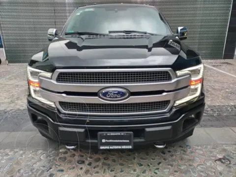 Ford Lobo Platinum Crew Cab 4x4 usado (2018) color Negro precio $849,000