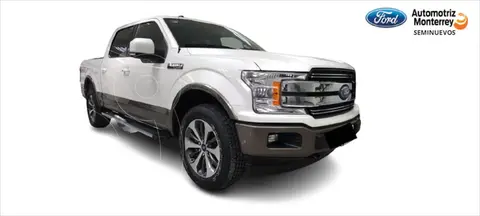 Ford Lobo Lariat Crew Cab 4x4 usado (2019) color Blanco precio $980,000