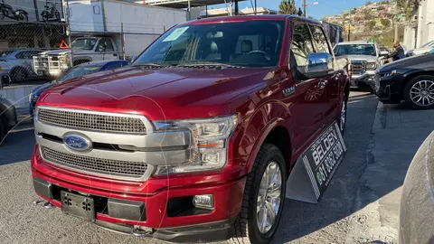 Ford Lobo Doble Cabina Platinum 4x4 usado (2019) color Rojo precio $918,000