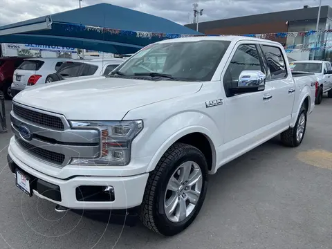 Ford Lobo PLATINUM CREW CAB 4X4 3.5L GTDI usado (2019) color Blanco precio $868,000