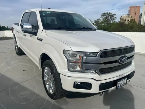 Ford Lobo Doble Cabina Platinum Limited usado (2019) color Blanco precio $989,000