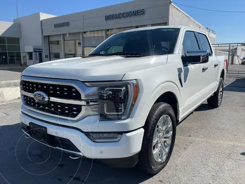 Ford Lobo PLATINUM CREW CAB 4X4 3.5L GTDI V6 usado (2023) color Blanco precio $1,150,000