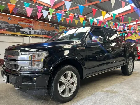 Ford Lobo Doble Cabina Platinum 4x4 usado (2020) color Negro precio $959,900