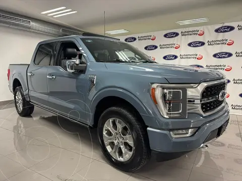 Ford Lobo Platinum Crew Cab 4x4 usado (2023) color Azul precio $980,000