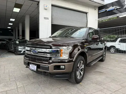 Ford Lobo Platinum Crew Cab 4x4 usado (2015) color Marron precio $479,900