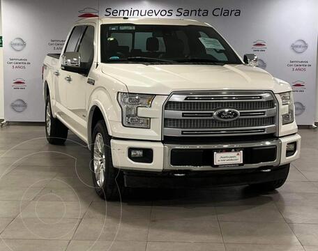 Ford Lobo Platinum Crew Cab 4x4 usado (2017) color Blanco Platinado precio $730,000