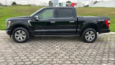 Ford Lobo Platinum Doble Cabina usado (2021) color Negro Profundo precio $1,119,000