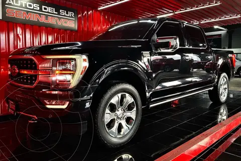 Ford Lobo Platinum usado (2022) color Negro Obsidiana precio $1,100,000