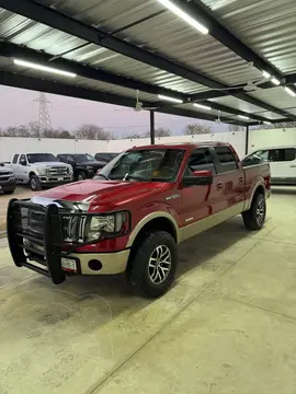 Ford Lobo Lariat 4x4 Cabina Doble usado (2012) color Rojo precio $310,000