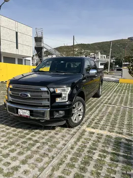 Ford Lobo Doble Cabina Platinum 4x4 usado (2015) color Negro Profundo precio $500,000