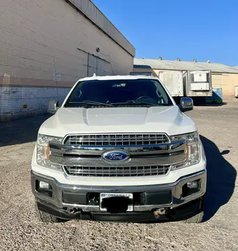 Ford Lobo Doble Cabina Lariat 4x4 usado (2018) color Blanco precio $465,000