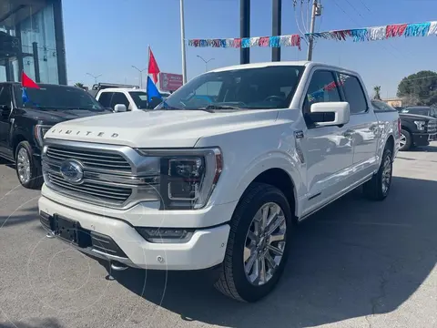 Ford Lobo LIMITED HEV 4X4 CREW CAB 3.5L V6 FHEV usado (2022) color Blanco precio $1,145,000