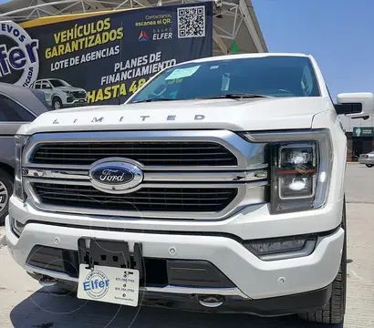 Ford Lobo LIMITED HEV 4X4 CREW CAB 3.5L V6 FHEV usado (2021) color Blanco precio $1,290,000