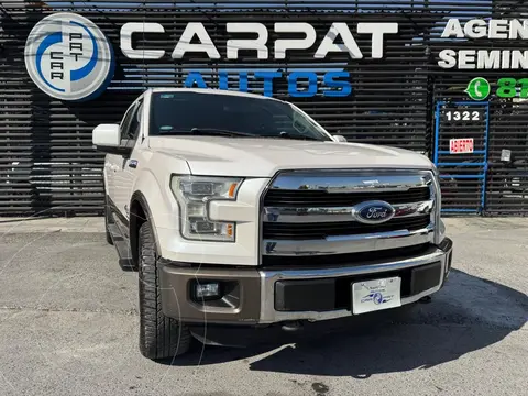 Ford Lobo King Ranch Crew Cab 4x4 EcoBoost usado (2016) color Blanco precio $579,000