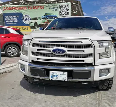 Ford Lobo LARIAT CREW CAB 4X4 3.5L GTDI usado (2019) color Blanco precio $820,000