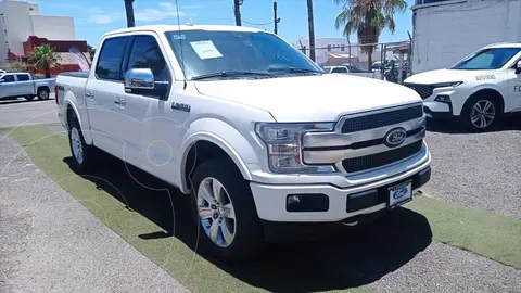 Ford Lobo 4 PTS. CREW CAB PLATINUM ECOBOOST, 3.5L, 375 HP, usado (2020) color Blanco precio $895,000