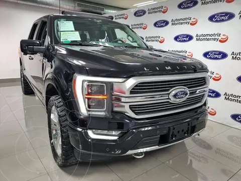 Ford Lobo Lariat Crew Cab 4x4 usado (2023) color Negro precio $1,199,000