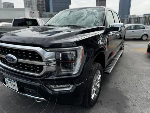 Ford Lobo Platinum Crew Cab 4x4 usado (2021) color Negro precio $998,000
