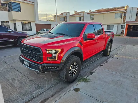 Ford Lobo Raptor SVT usado (2019) color Rojo precio $790,000