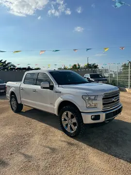 Ford Lobo Doble Cabina Platinum Limited usado (2016) color Blanco precio $685,000