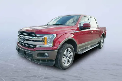 Ford Lobo Doble Cabina Lariat 4x4 usado (2018) color Rojo precio $645,000