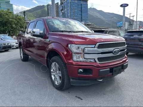 Ford Lobo Doble Cabina Platinum 4x4 usado (2019) color Rojo precio $690,000