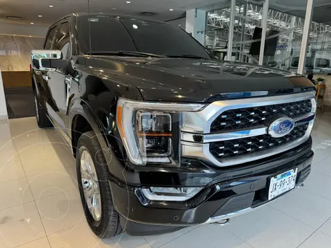 Ford Lobo Platinum usado (2024) color Negro Obsidiana financiado en mensualidades(enganche $113,000 mensualidades desde $26,570)