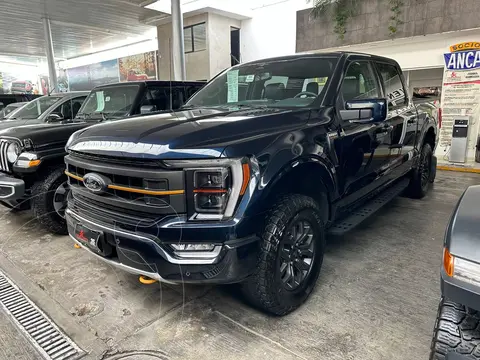 Ford Lobo Tremor usado (2023) color Azul financiado en mensualidades(enganche $324,750 mensualidades desde $27,471)