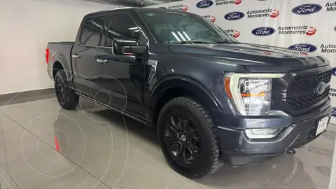 Ford Lobo Platinum Crew Cab 4x4 usado (2021) color Azul Marino precio $820,000