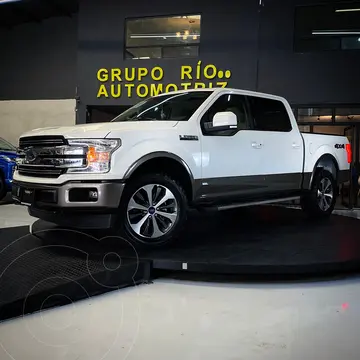 Ford Lobo Lariat Doble Cabina usado (2020) color Blanco precio $719,000